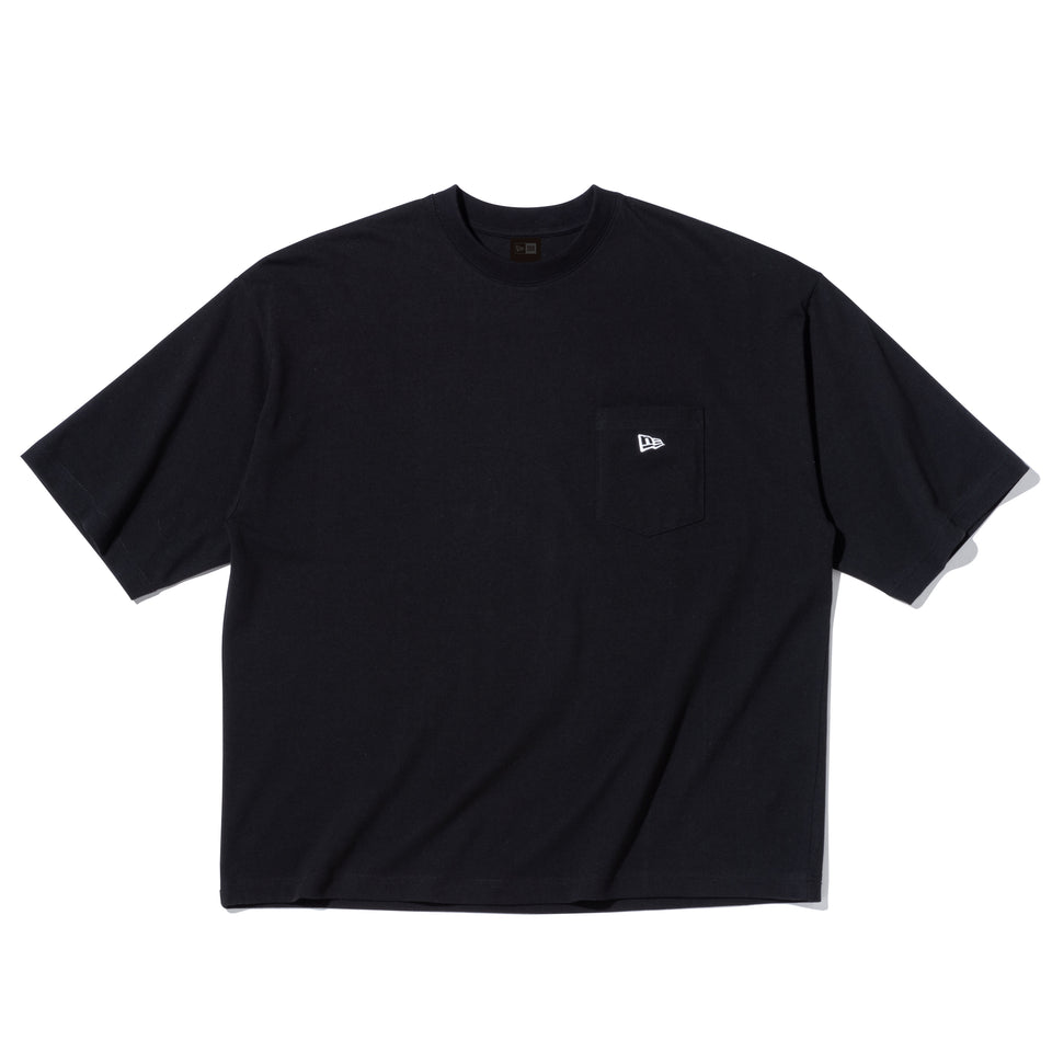 半袖 ワイド ポケットTシャツ BLACK LABEL SS23 ブラック