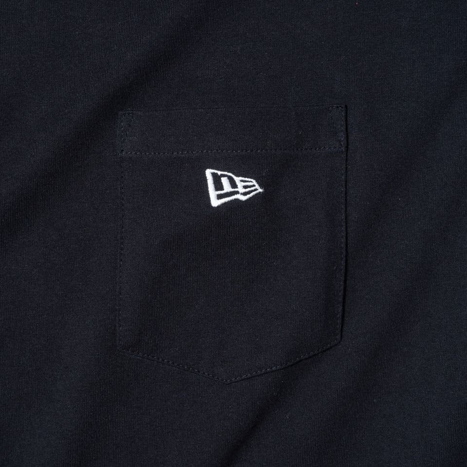 半袖 ワイド ポケットTシャツ BLACK LABEL SS23 ブラック