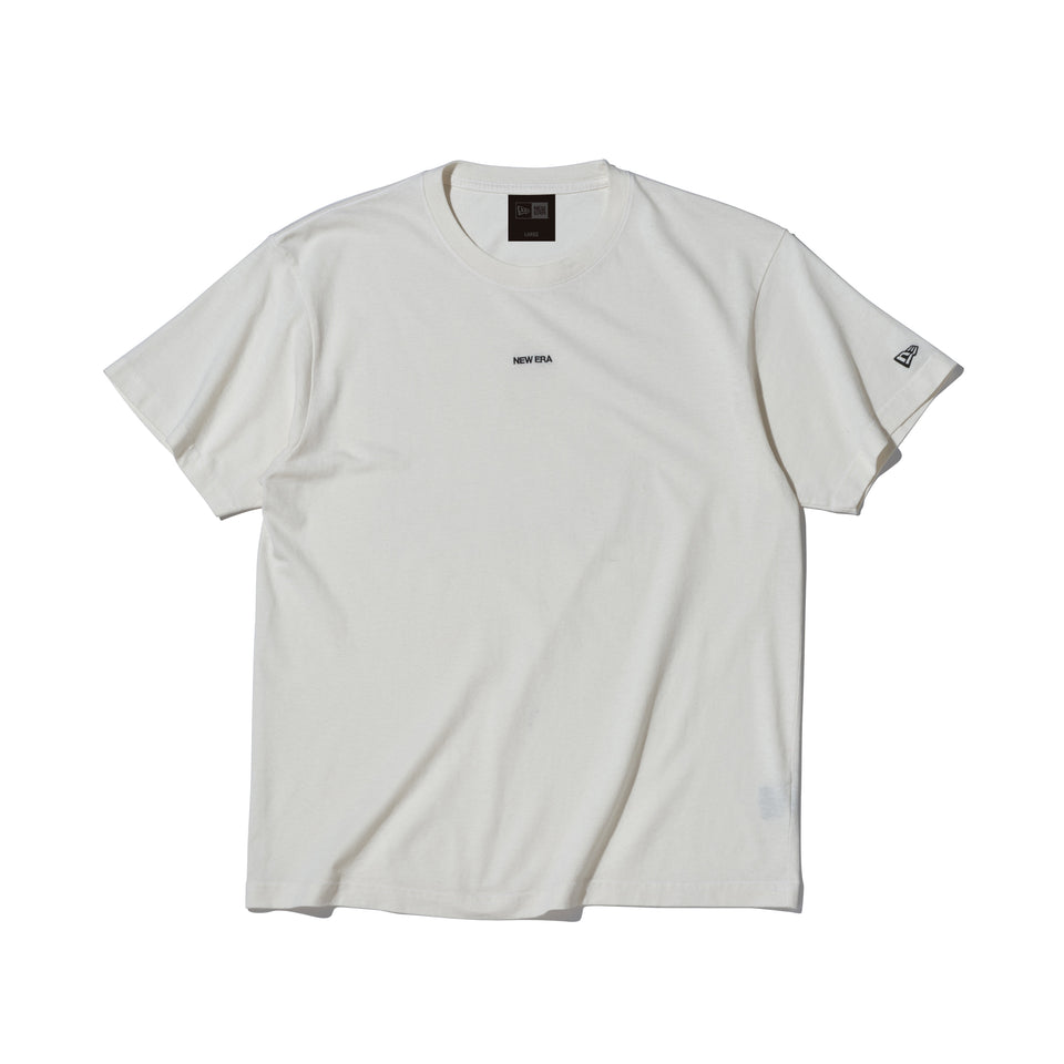 半袖 エコサイクル コットン Tシャツ BLACK LABEL SS23 NEW ERA オフホワイト