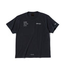 半袖 エコサイクル コットン Tシャツ BLACK LABEL SS23 マルチプリント ブラック