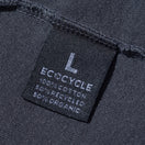 半袖 エコサイクル コットン Tシャツ BLACK LABEL SS23 マルチプリント ブラック