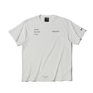 半袖 エコサイクル コットン Tシャツ BLACK LABEL SS23 マルチプリント オフホワイト