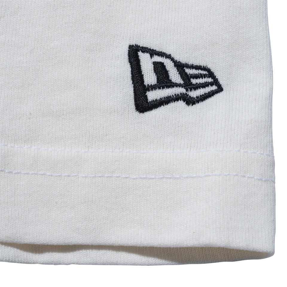 半袖 エコサイクル コットン Tシャツ BLACK LABEL SS23 マルチプリント オフホワイト