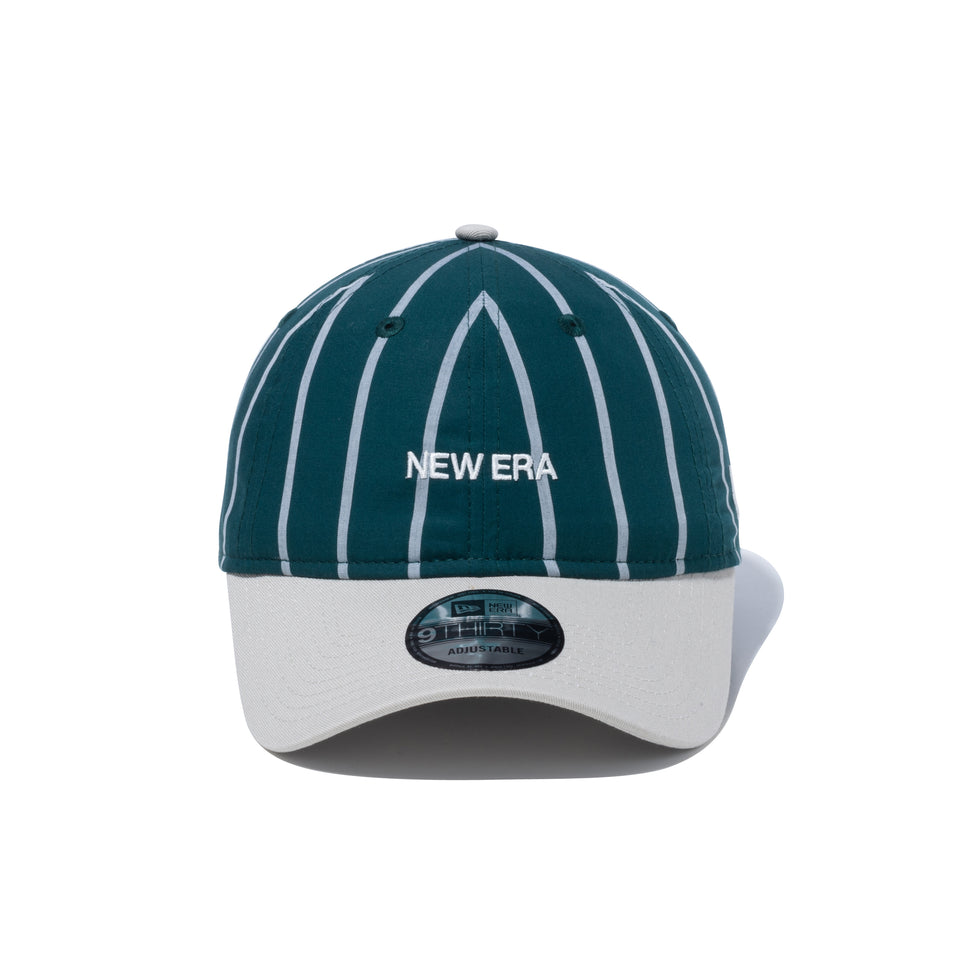 9THIRTY BLACK LABEL SS23 NEW ERA ストライプ ダークグリーン