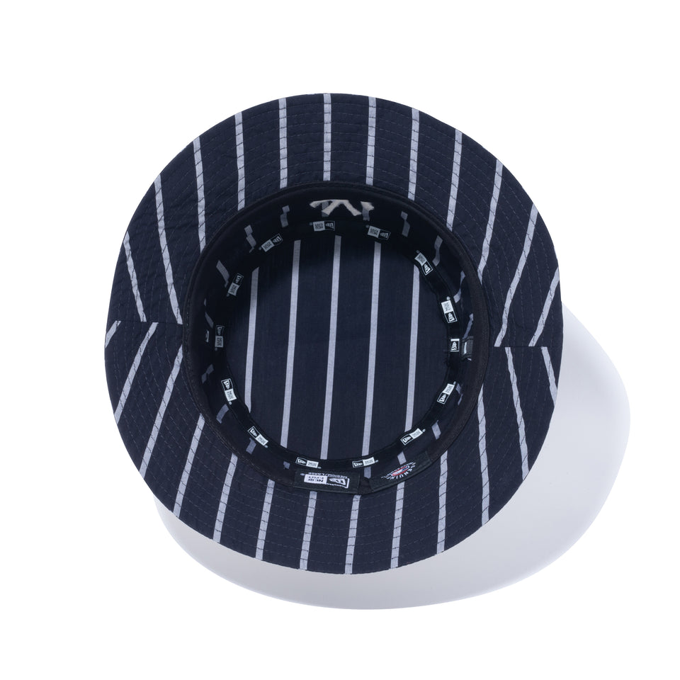 バケット01 BLACK LABEL SS23 ニューヨーク・ヤンキース ストライプ ネイビー
