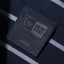 半袖 ブロード シャツ BLACK LABEL SS23 ストライプ ネイビー