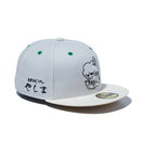 59FIFTY 麺㐂やしま 井上三太 クローム / アイボリー