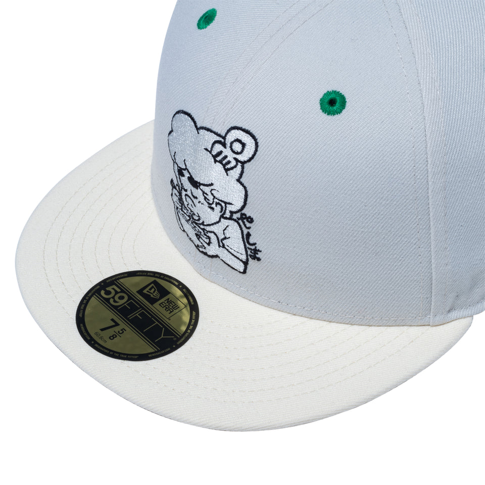 59FIFTY 麺㐂やしま 井上三太 クローム / アイボリー
