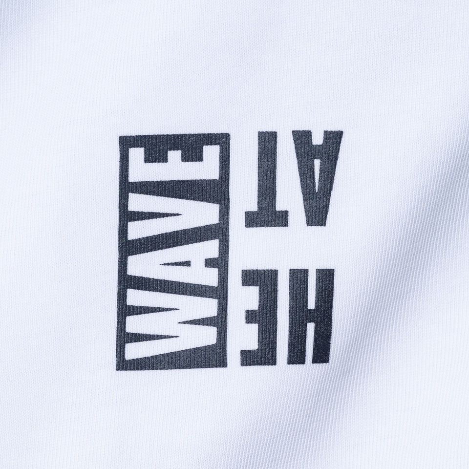 半袖 オーバーサイズド コットン Tシャツ Kosuke Kawamura 河村 康輔 HEAT WAVE ホワイト