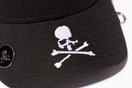 9FORTY On Par mastermind JAPAN マスターマインド・ジャパン SS25 Skull Logo ブラック | ゴルフ