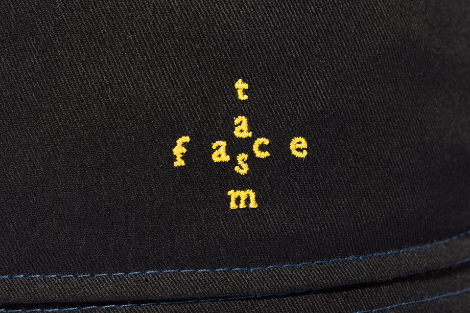 バケット01 セーラーブリム FACETASM SS25 ブラック