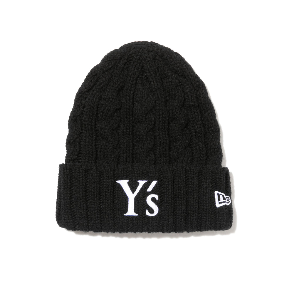 ローゲージ カフニット Y's SS24 ブラック