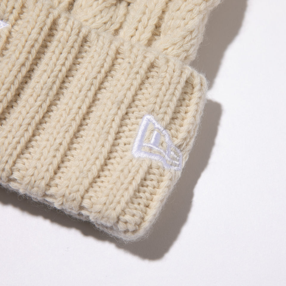 ローゲージ カフニット Y's SS24 アイボリー