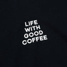 半袖 オーバーサイズド パフォーマンス Tシャツ NO COFFEE SS24 ブラック