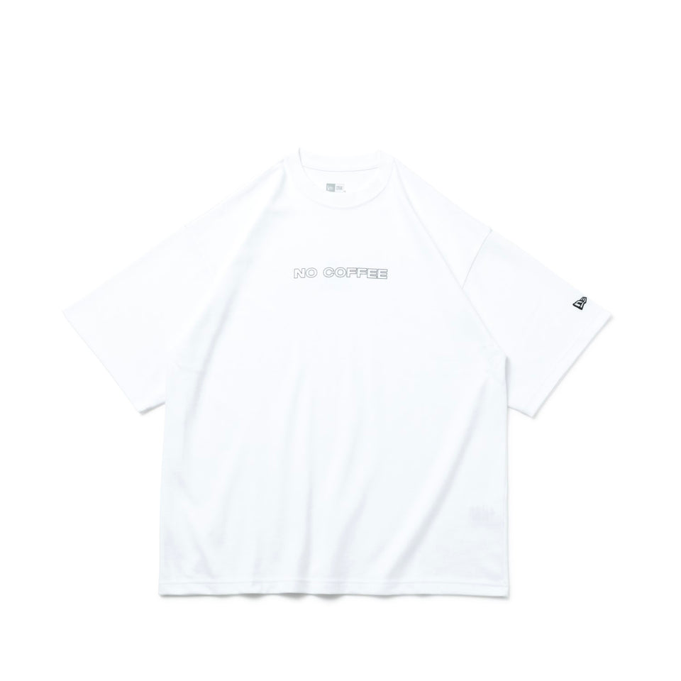 半袖 オーバーサイズド パフォーマンス Tシャツ NO COFFEE SS24 ホワイト