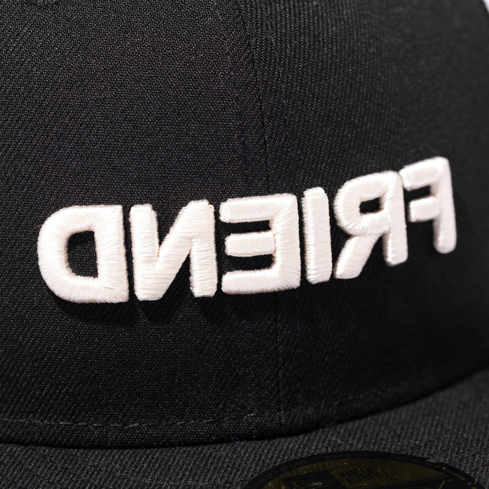 59FIFTY 重盛さと美feat.友達 FRIEND ブラック