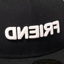 59FIFTY 重盛さと美feat.友達 FRIEND ブラック