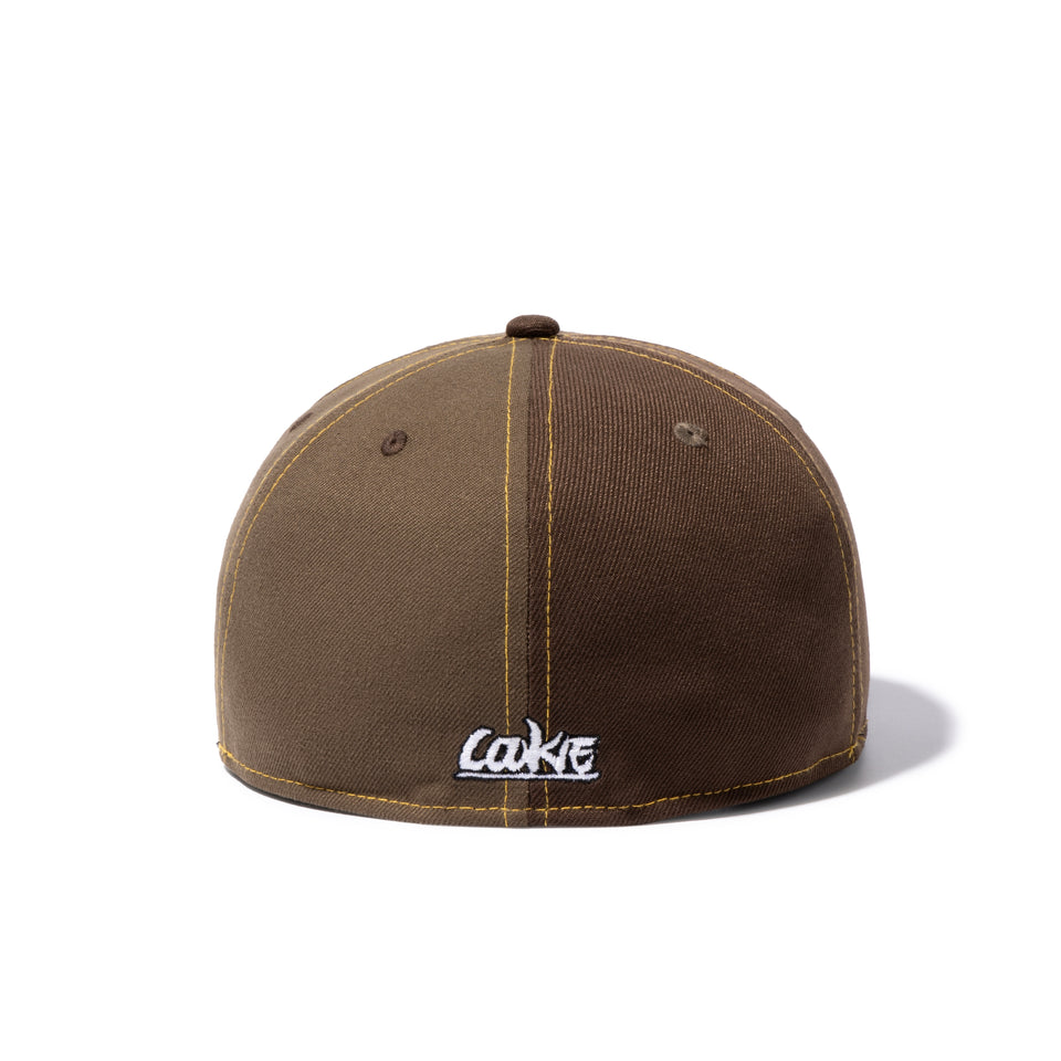 59FIFTY COOKIE ボールフィンガーロゴ ウォルナット / モス