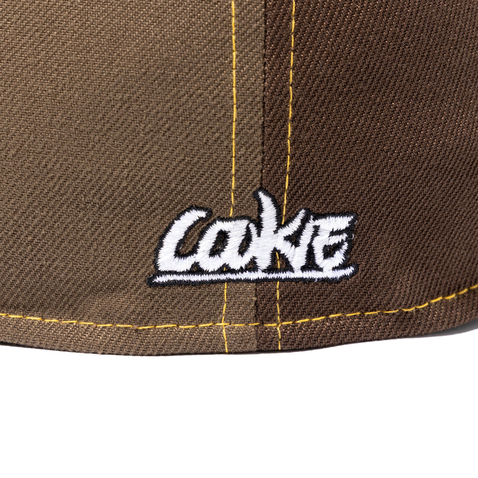 59FIFTY COOKIE ボールフィンガーロゴ ウォルナット / モス