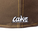 59FIFTY COOKIE ボールフィンガーロゴ ウォルナット / モス