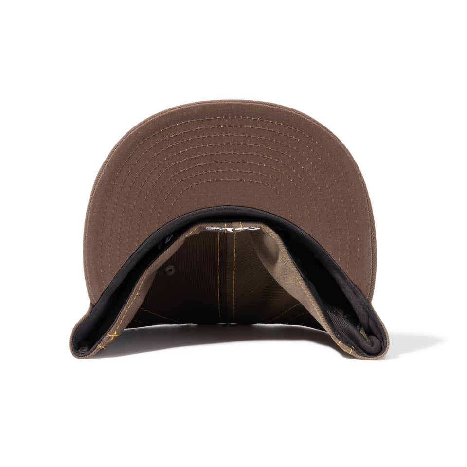 59FIFTY COOKIE ボールフィンガーロゴ ウォルナット / モス