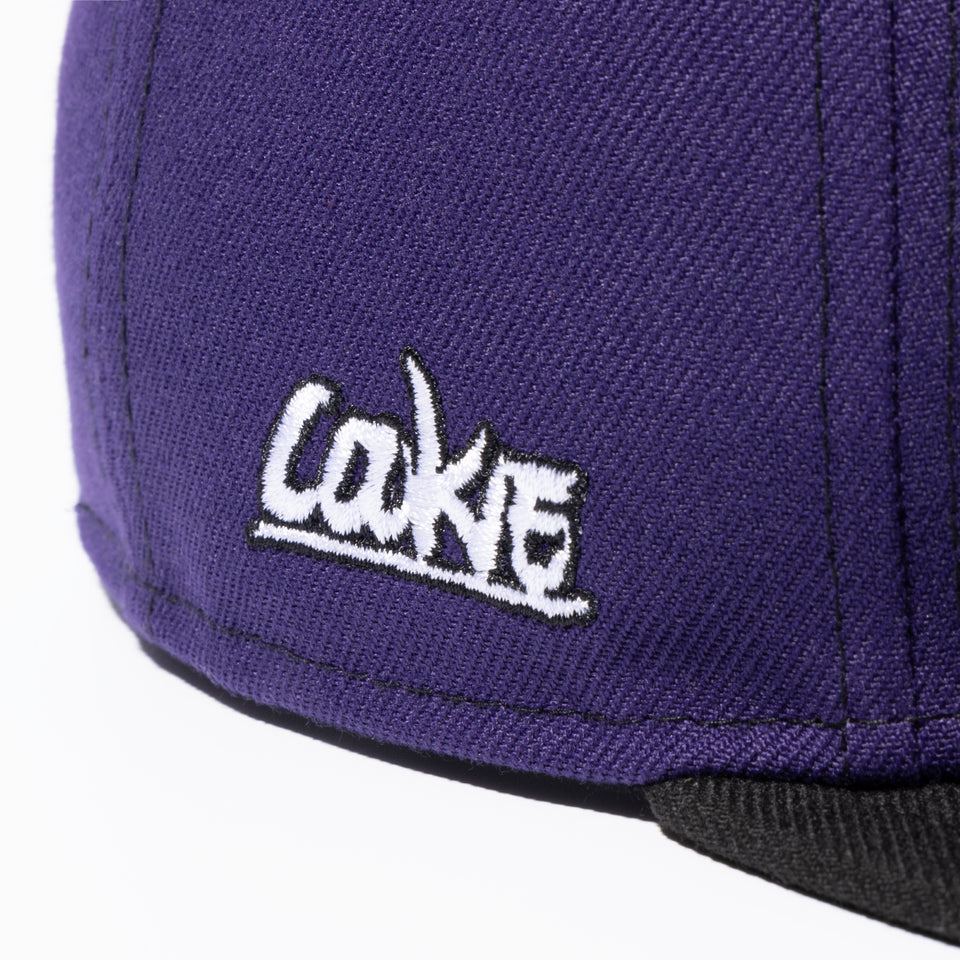 9FIFTY COOKIE NEロゴ パープル / ブラック