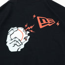 半袖 オーバーサイズド パフォーマンス Tシャツ COOKIE ボールフィンガー フラッグロゴ ブラック