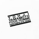 半袖 コットン Tシャツ Yohji Yamamoto SS23 ボックスロゴ ホワイト レギュラーフィット