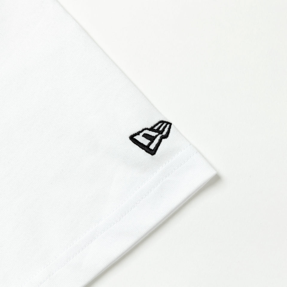 半袖 コットン Tシャツ Yohji Yamamoto SS23 ボックスロゴ ホワイト レギュラーフィット