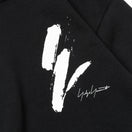 裏毛 オーバーサイズド プルオーバーフーディー Yohji Yamamoto FW23 シグネチャーロゴ Yモチーフ ブラック