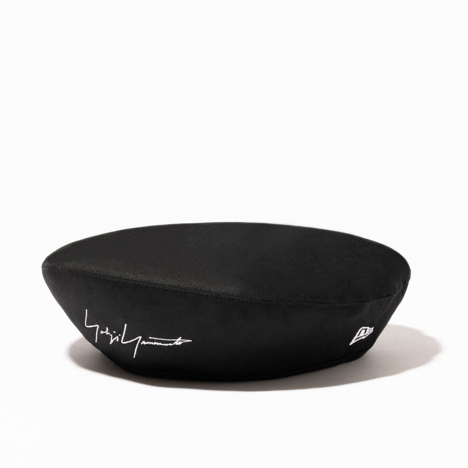 ベレー Yohji Yamamoto FW23 シグネチャーロゴ ブラック