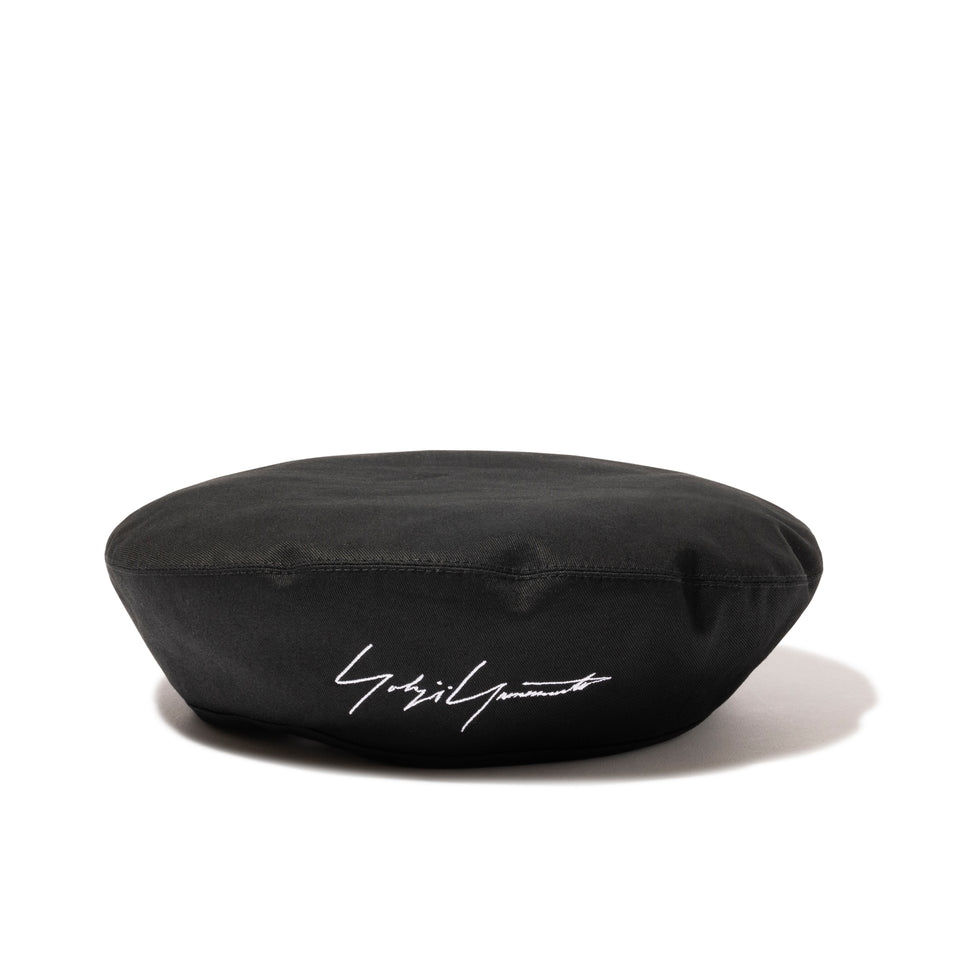 ベレー Yohji Yamamoto FW23 シグネチャーロゴ ブラック