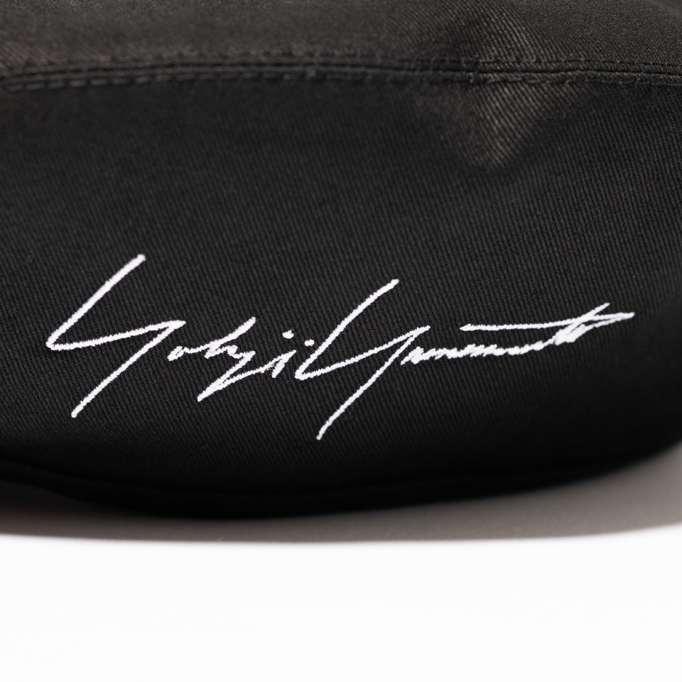 ベレー Yohji Yamamoto FW23 シグネチャーロゴ ブラック