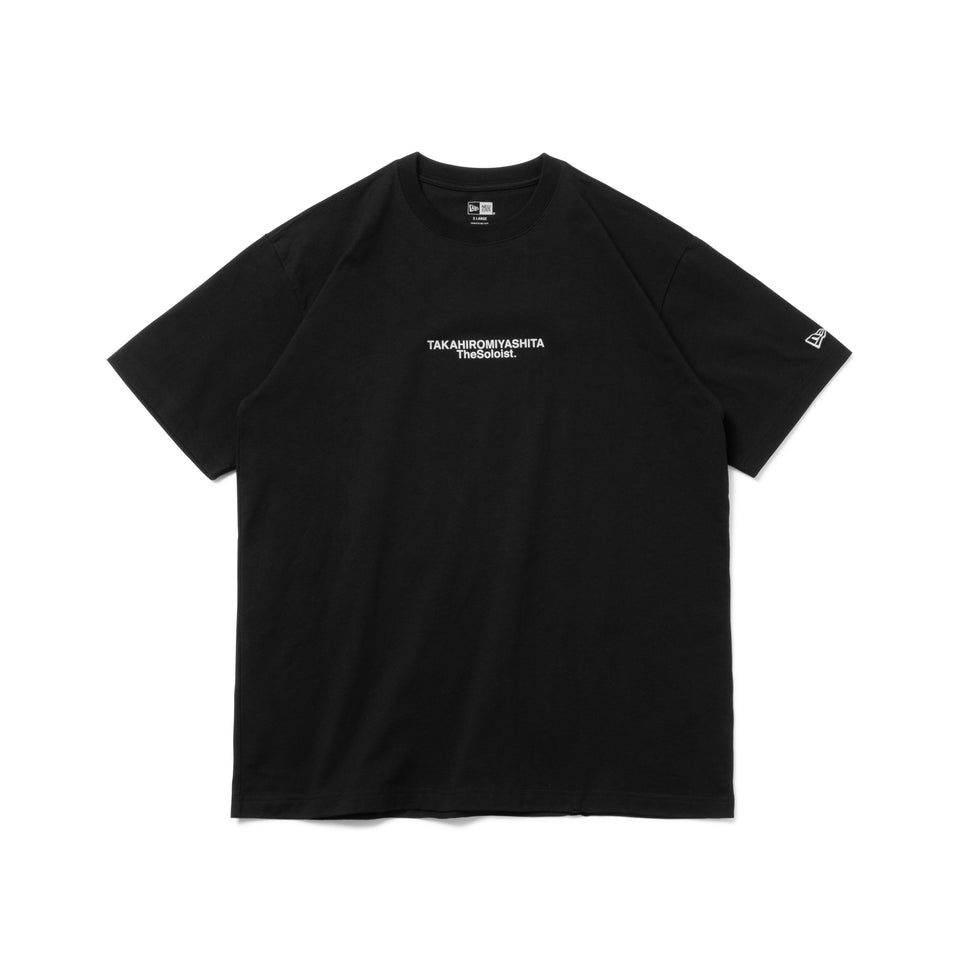 半袖 コットン Tシャツ TAKAHIROMIYASHITATheSoloist. SS24 ブラック レギュラーフィット