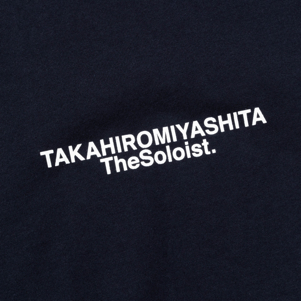 半袖 コットン Tシャツ TAKAHIROMIYASHITATheSoloist. SS24 ネイビー レギュラーフィット