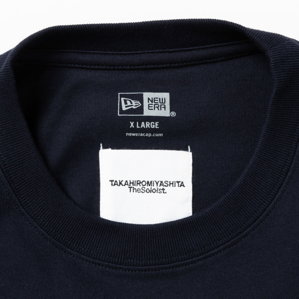 半袖 コットン Tシャツ TAKAHIROMIYASHITATheSoloist. SS24 ネイビー レギュラーフィット