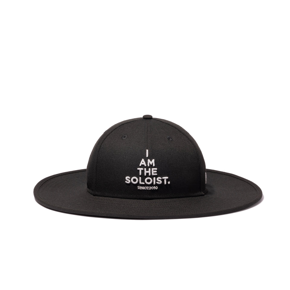 フィッテド ロングブリムハット TAKAHIROMIYASHITATheSoloist. SS24 ブラック