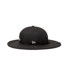 フィッテド ロングブリムハット TAKAHIROMIYASHITATheSoloist. SS24 ブラック