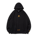 裏毛 スウェット プルオーバーフーディー TAKAHIROMIYASHITATheSoloist. x Yomiuri Giants ブラック × オレンジ