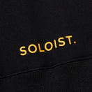 裏毛 スウェット プルオーバーフーディー TAKAHIROMIYASHITATheSoloist. x Yomiuri Giants ブラック × オレンジ