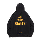 裏毛 スウェット プルオーバーフーディー TAKAHIROMIYASHITATheSoloist. x Yomiuri Giants ブラック × オレンジ