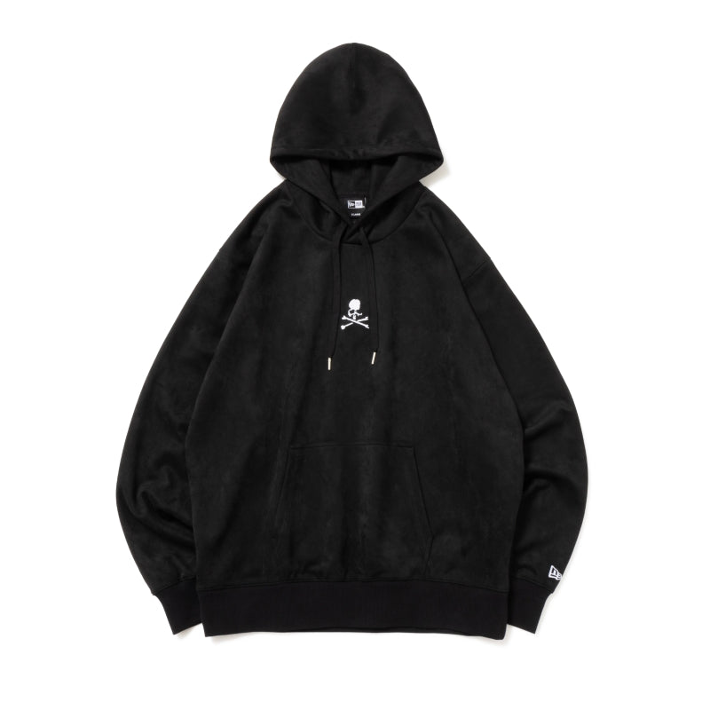 プルオーバーフーディー mastermind JAPAN マスターマインド・ジャパン FW24 ポリスウェード ブラック