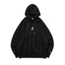 プルオーバーフーディー mastermind JAPAN マスターマインド・ジャパン FW24 ポリスウェード ブラック