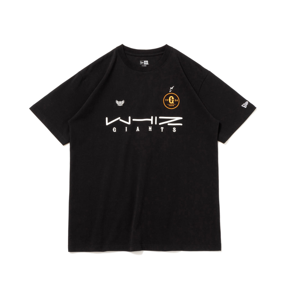 半袖 コットン Tシャツ WHIZLIMITED × 読売ジャイアンツ ブラック レギュラーフィット