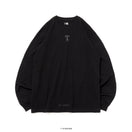 長袖 コットン Tシャツ MLB x TAKAHIROMIYASHITATheSoloist. テキサス・レンジャーズ ブラック レギュラーフィット