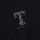長袖 コットン Tシャツ MLB x TAKAHIROMIYASHITATheSoloist. テキサス・レンジャーズ ブラック レギュラーフィット
