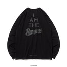 長袖 コットン Tシャツ MLB x TAKAHIROMIYASHITATheSoloist. テキサス・レンジャーズ ブラック レギュラーフィット