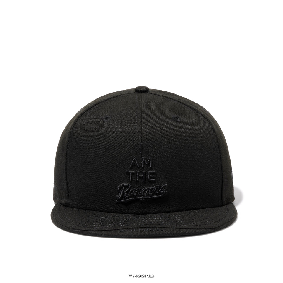 59FIFTY MLB x TAKAHIROMIYASHITATheSoloist. テキサス・レンジャーズ ブラック
