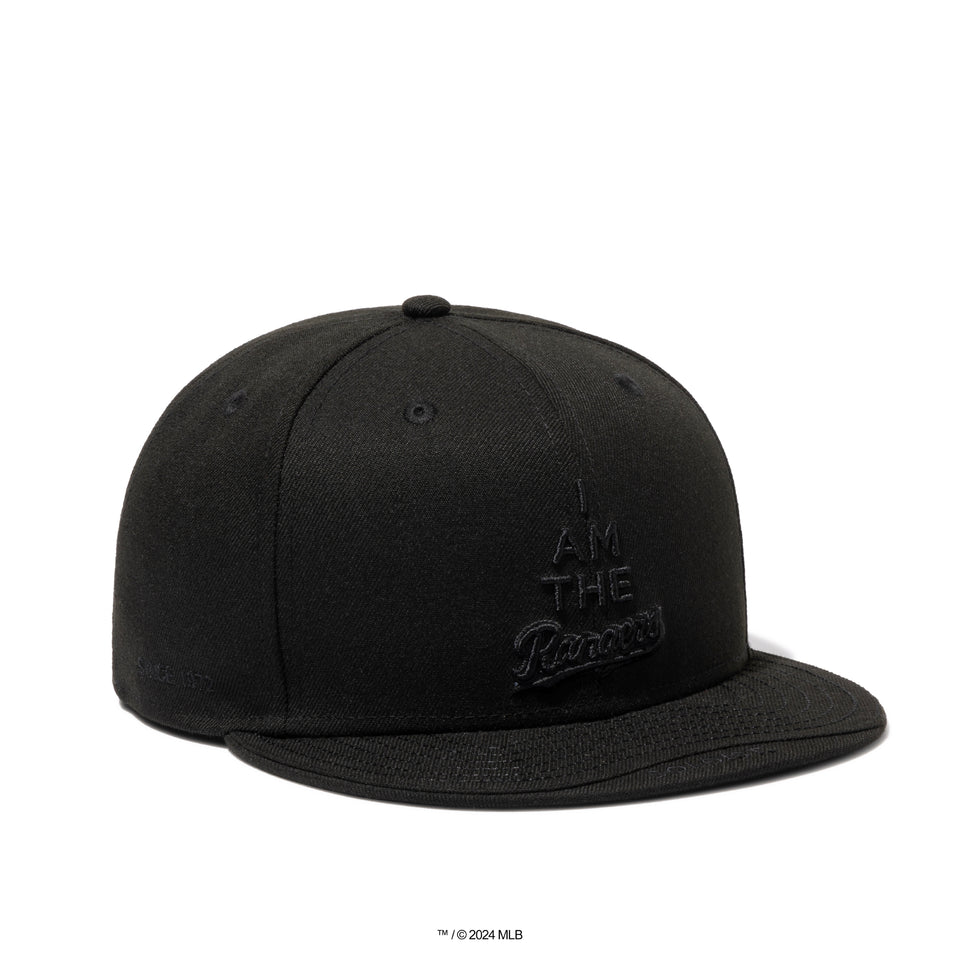59FIFTY MLB x TAKAHIROMIYASHITATheSoloist. テキサス・レンジャーズ ブラック