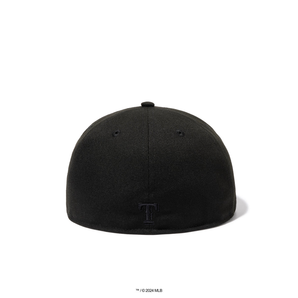 59FIFTY MLB x TAKAHIROMIYASHITATheSoloist. テキサス・レンジャーズ ブラック